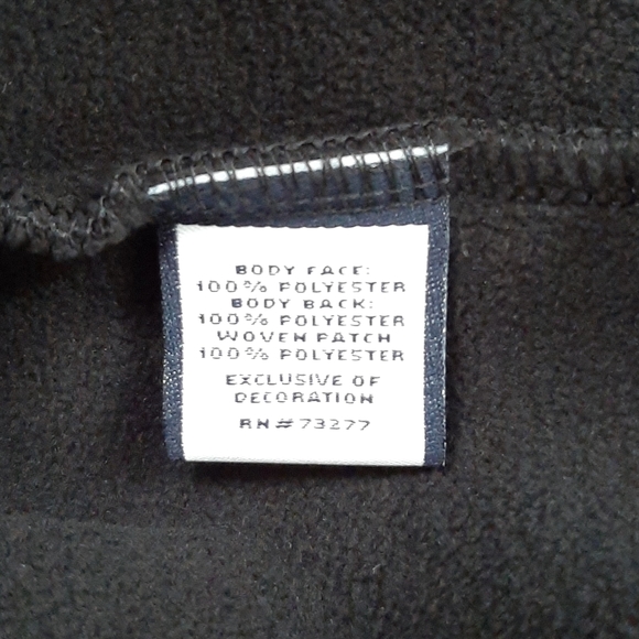 NWT FILA Women's Black Fleece Zip Up Jacket, Size Small - Picture 10 of 11